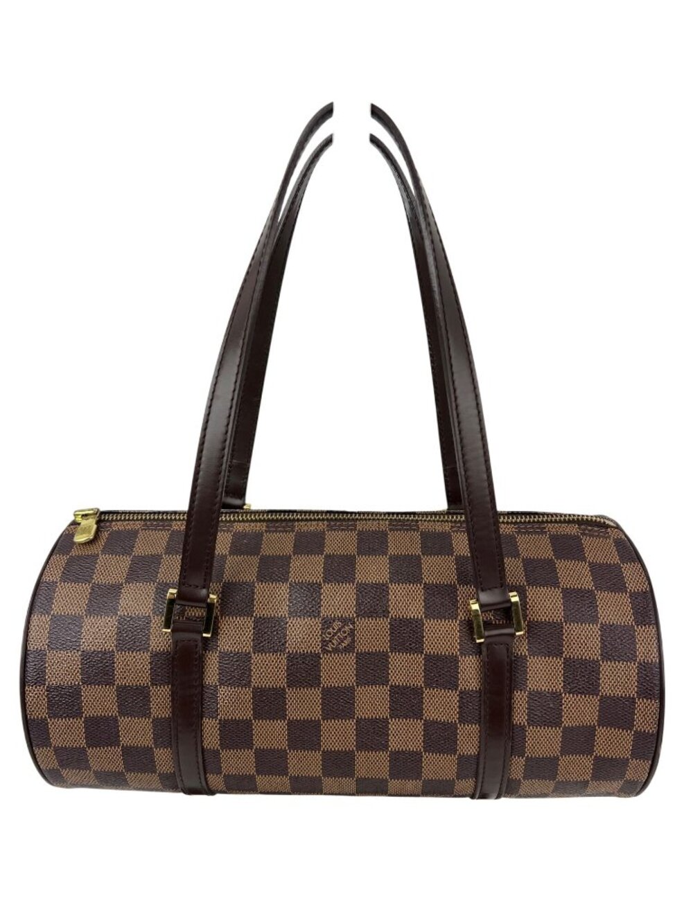 Louis Vuitton Papillon 30 Damier Ebene Shoulder Handbag